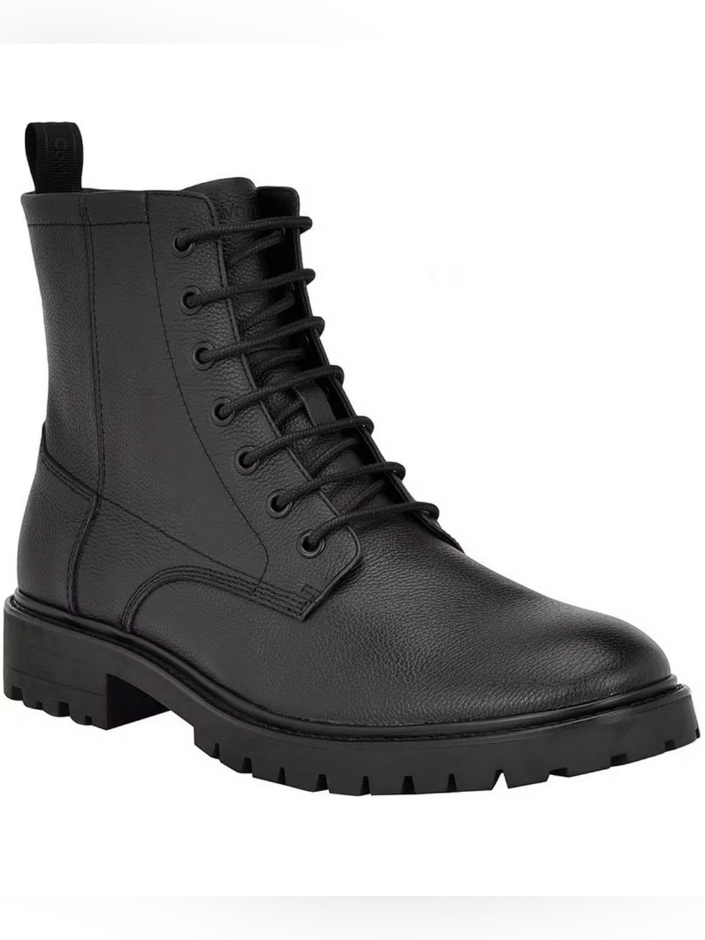 Calvin Klein Men's Lealin Lace-Up Lug Sole Boots in a size 11 M NIB
